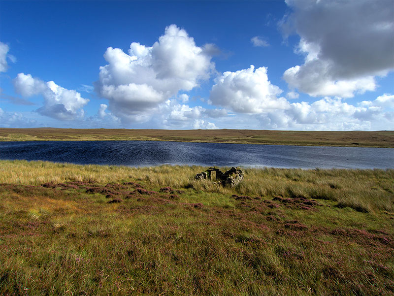 remote Isle of Lewis trout loch