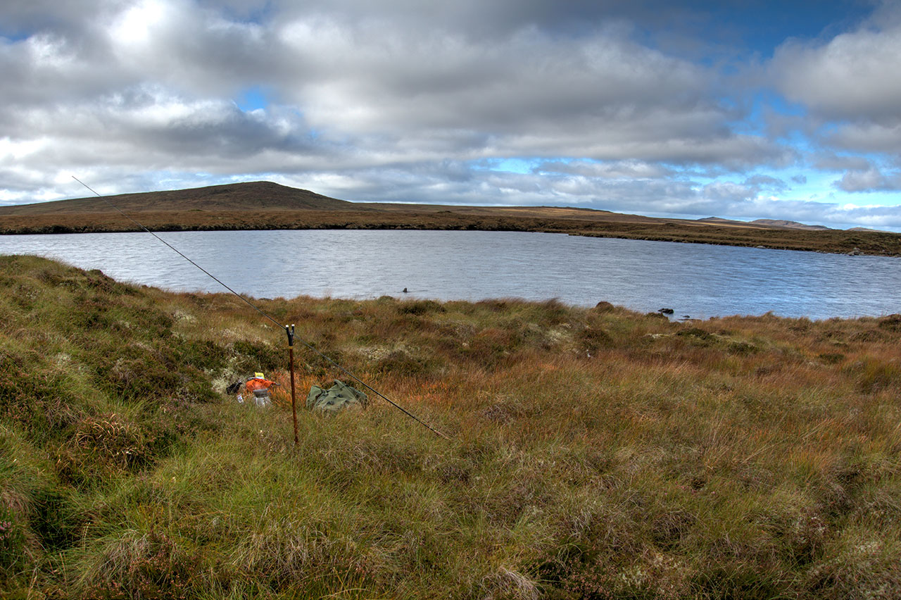 Lunch on an Isle of Lewis trout loch