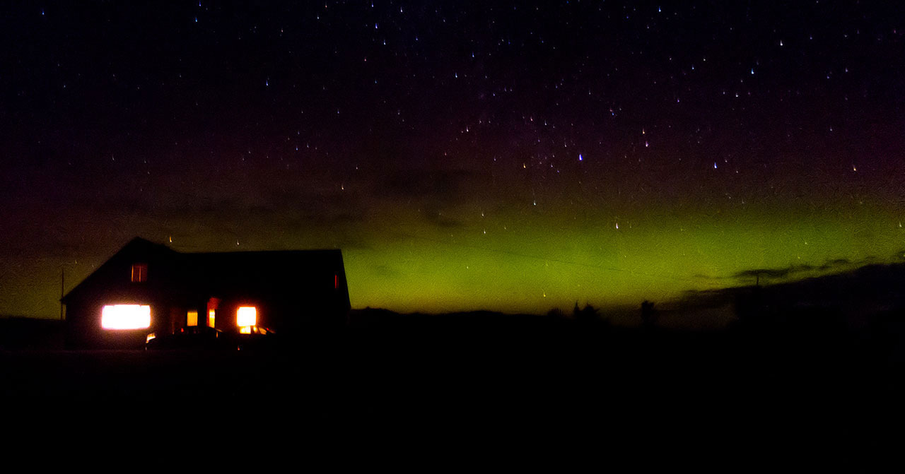 Northern Lights in Shawbost