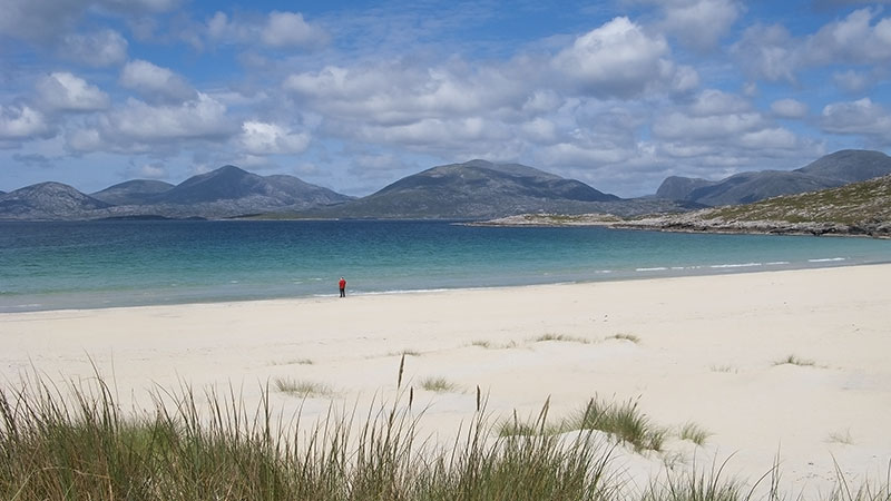 Luskintyre Beach in the Outer Hebrides
